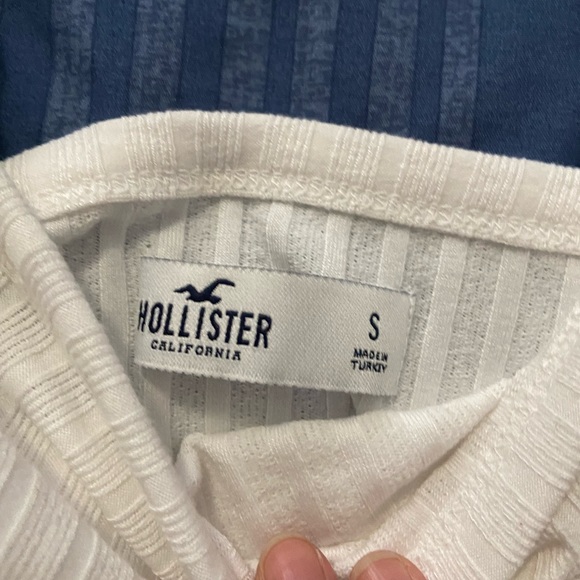 White Crop Top - Picture 2 of 2